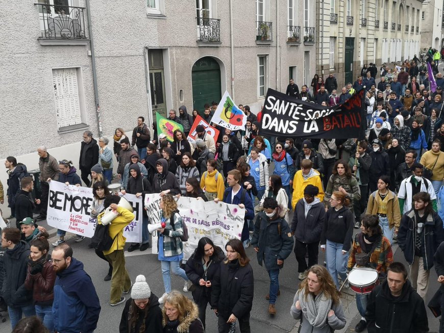 Ifsi Nantes mobilisé, un collectif d’étudiants soignants unique en France